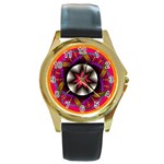 Transformation Round Gold Metal Watch