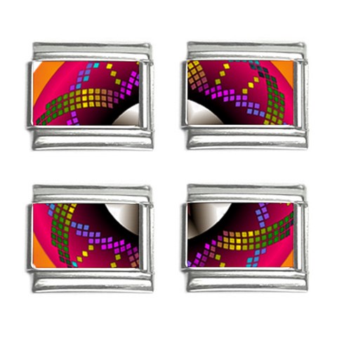 Transformation 9mm Italian Charm (4 pack) from ArtsNow.com Front