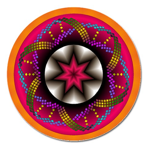 Transformation Magnet 5  (Round) from ArtsNow.com Front