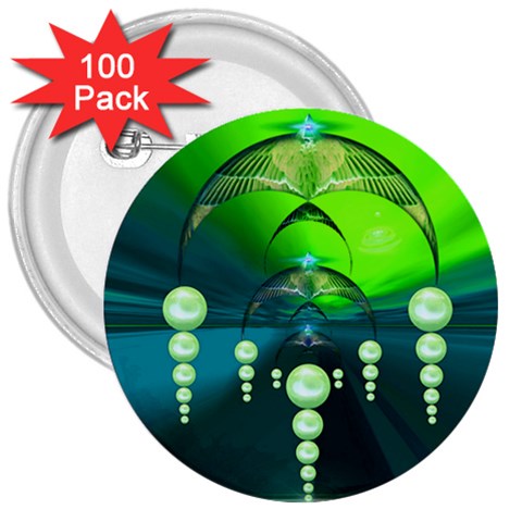 Transition 3  Button (100 pack) from ArtsNow.com Front