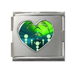 Transition Mega Link Heart Italian Charm (18mm)