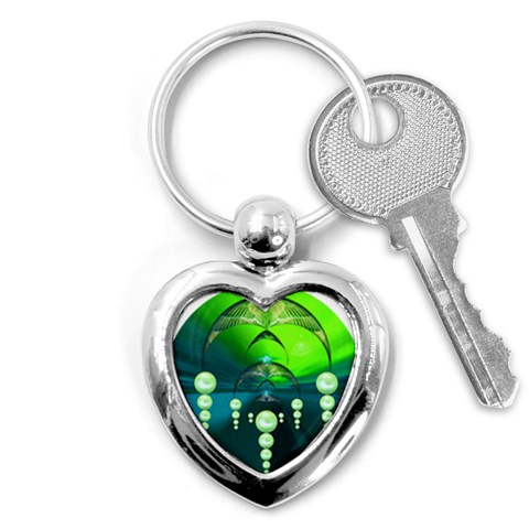 Transition Key Chain (Heart) from ArtsNow.com Front