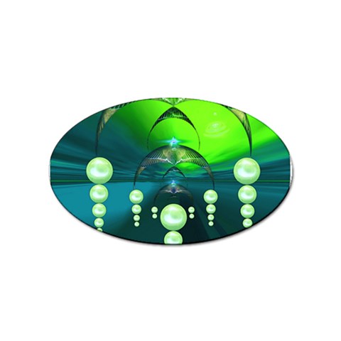 Transition Sticker (Oval) from ArtsNow.com Front