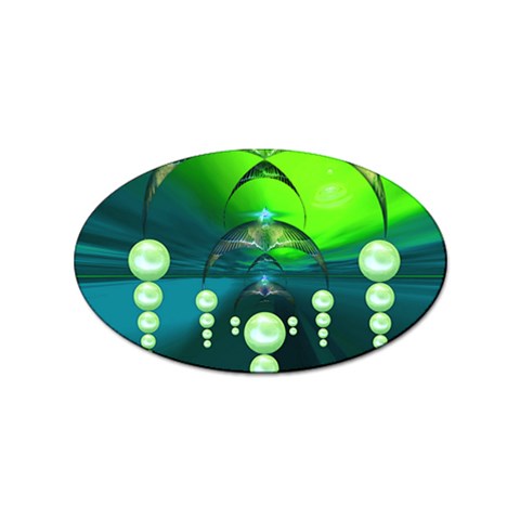 Transition Sticker Oval (10 pack) from ArtsNow.com Front