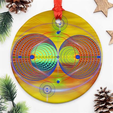 Trust Ornament (Round) from ArtsNow.com Front