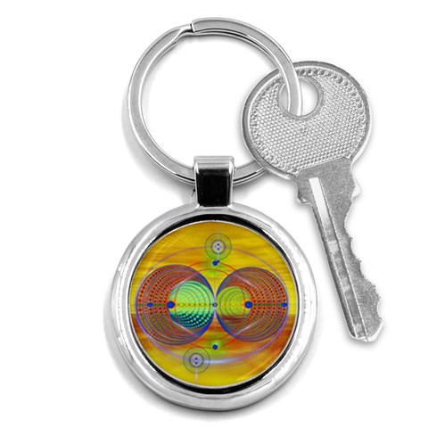 Trust Key Chain (Round) from ArtsNow.com Front