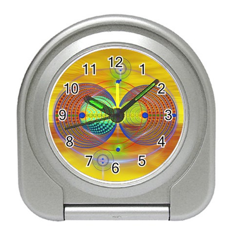 Trust Travel Alarm Clock from ArtsNow.com Front
