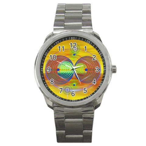 Trust Sport Metal Watch from ArtsNow.com Front