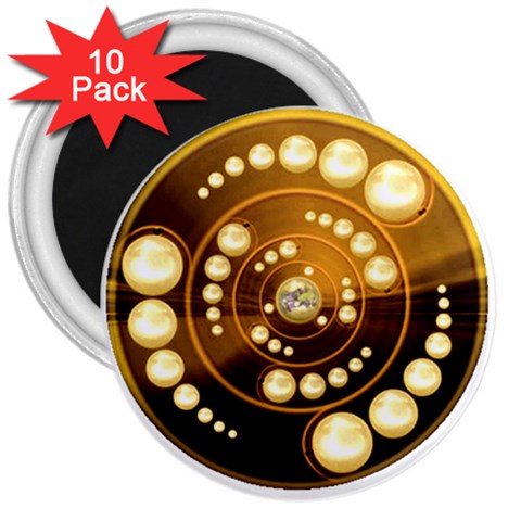 Third Wave 3  Magnet (10 pack) from ArtsNow.com Front