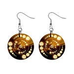 Third Wave 1  Button Earrings