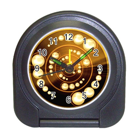 Third Wave Travel Alarm Clock from ArtsNow.com Front