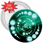 Third Wave 3  Button (100 pack)