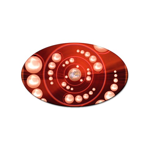Third Wave Sticker Oval (10 pack) from ArtsNow.com Front