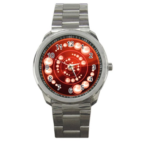 Third Wave Sport Metal Watch from ArtsNow.com Front