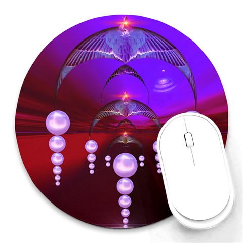 Transition Round Mousepad from ArtsNow.com Front