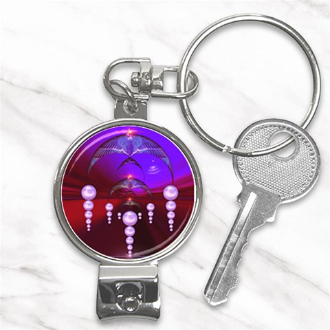 Transition Nail Clippers Key Chain from ArtsNow.com Front