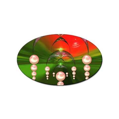 Transition Sticker Oval (10 pack) from ArtsNow.com Front