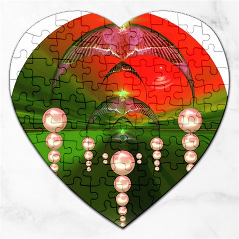 Transition Jigsaw Puzzle (Heart) from ArtsNow.com Front