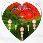 Transition Jigsaw Puzzle (Heart)