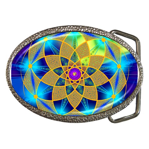 Unconditionality Belt Buckle from ArtsNow.com Front