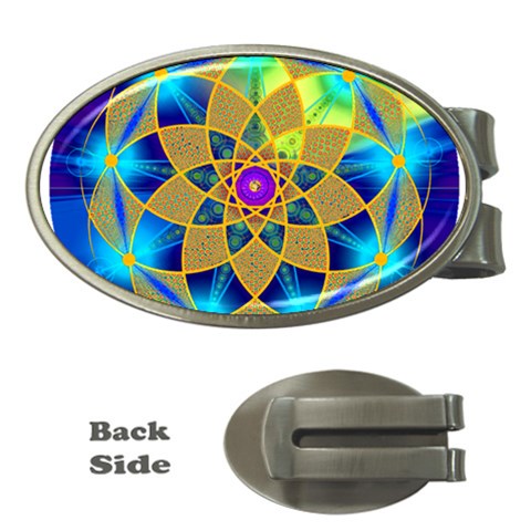Unconditionality Money Clip (Oval) from ArtsNow.com Front