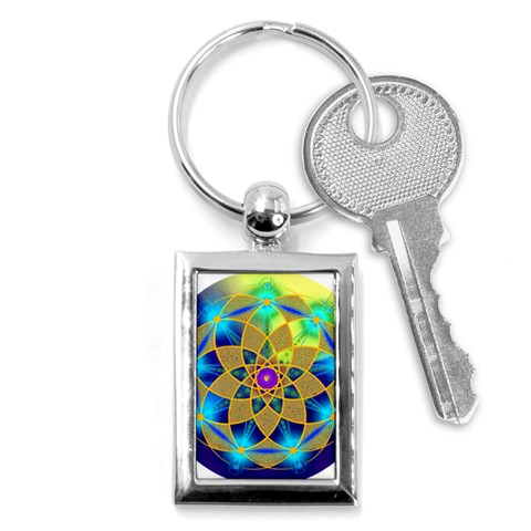 Unconditionality Key Chain (Rectangle) from ArtsNow.com Front
