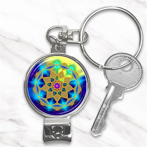Unconditionality Nail Clippers Key Chain from ArtsNow.com Front