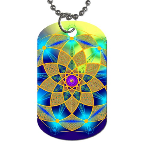 Unconditionality Dog Tag (Two Sides) from ArtsNow.com Front
