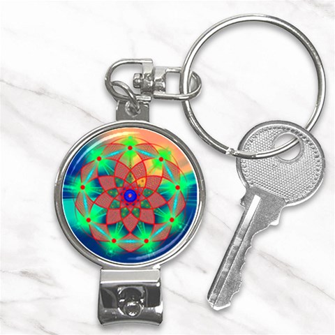 Unconditionality Nail Clippers Key Chain from ArtsNow.com Front