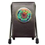 Unconditionality Pen Holder Desk Clock