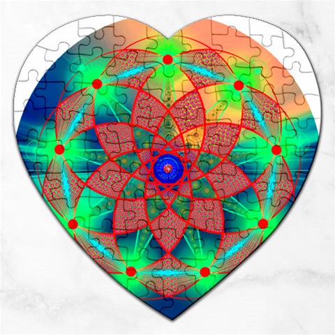 Unconditionality Jigsaw Puzzle (Heart) from ArtsNow.com Front