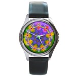 Unconditionality Round Metal Watch