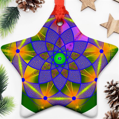 Unconditionality Ornament (Star) from ArtsNow.com Front