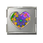 Unconditionality Mega Link Heart Italian Charm (18mm)