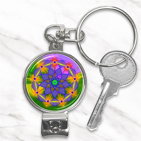Unconditionality Nail Clippers Key Chain from ArtsNow.com Front