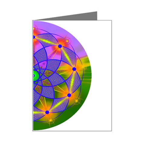 Unconditionality Mini Greeting Card from ArtsNow.com Left