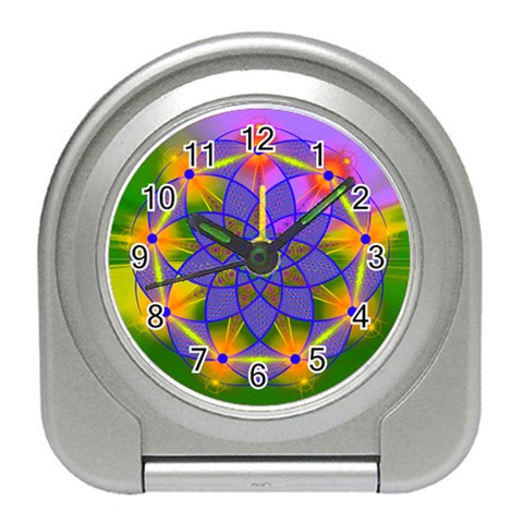 Unconditionality Travel Alarm Clock from ArtsNow.com Front