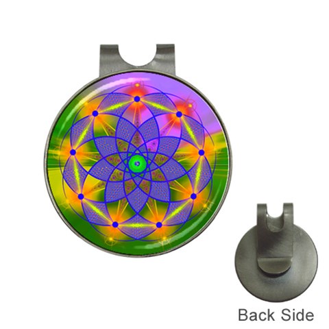 Unconditionality Golf Ball Marker Hat Clip from ArtsNow.com Front