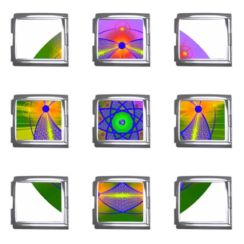 Unconditionality Mega Link Italian Charm (9 pack) from ArtsNow.com Front