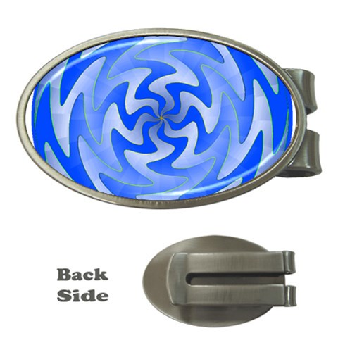 Vibration Money Clip (Oval) from ArtsNow.com Front