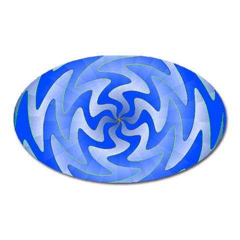 Vibration Magnet (Oval) from ArtsNow.com Front