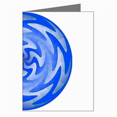 Vibration Greeting Card from ArtsNow.com Left