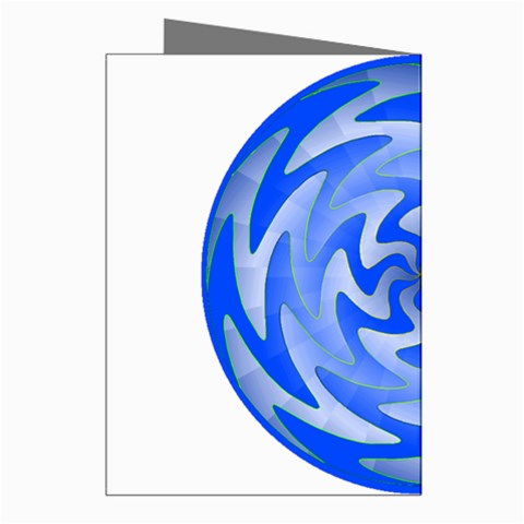 Vibration Greeting Cards (Pkg of 8) from ArtsNow.com Right