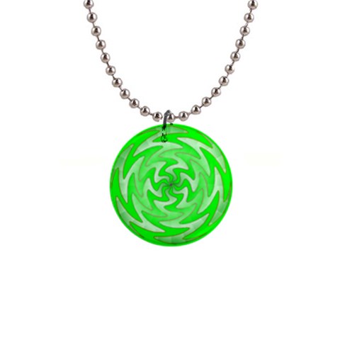 Vibration 1  Button Necklace from ArtsNow.com Front