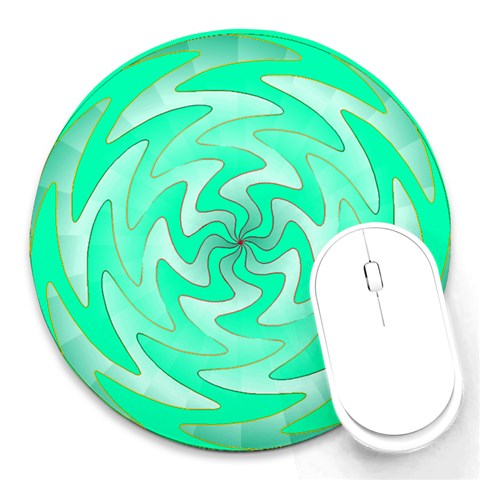 Vibration Round Mousepad from ArtsNow.com Front