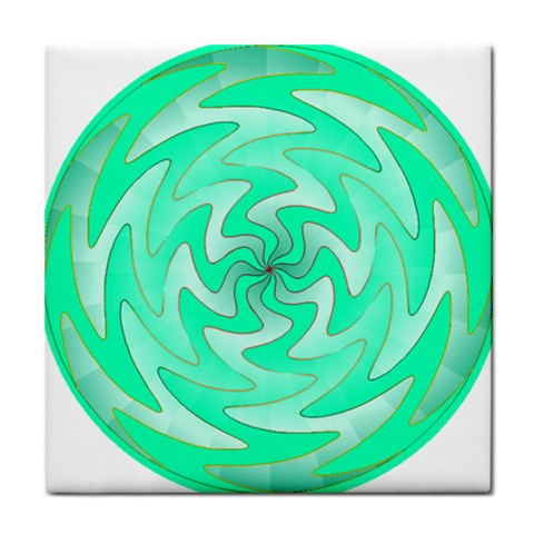 Vibration Tile Coaster from ArtsNow.com Front