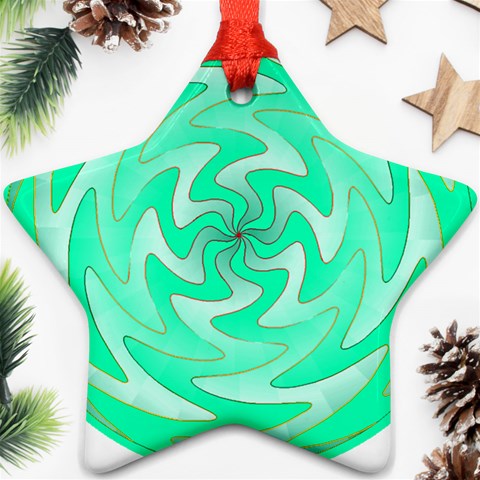 Vibration Ornament (Star) from ArtsNow.com Front