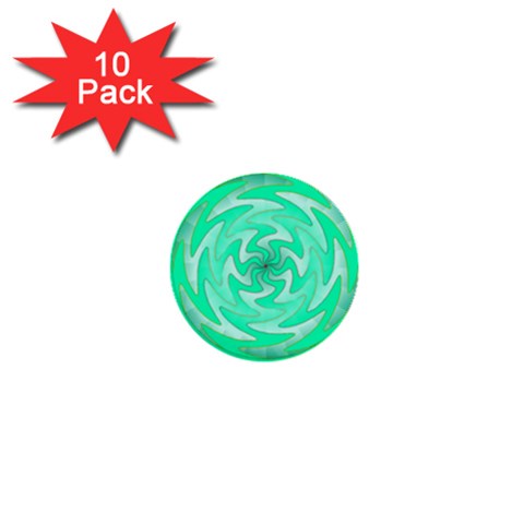 Vibration 1  Mini Button (10 pack)  from ArtsNow.com Front