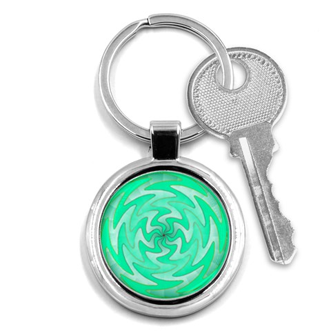 Vibration Key Chain (Round) from ArtsNow.com Front