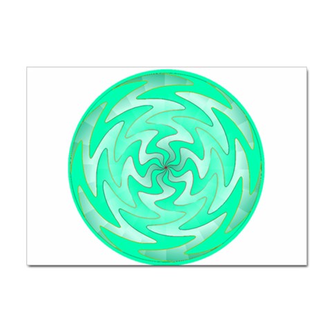Vibration Sticker A4 (100 pack) from ArtsNow.com Front